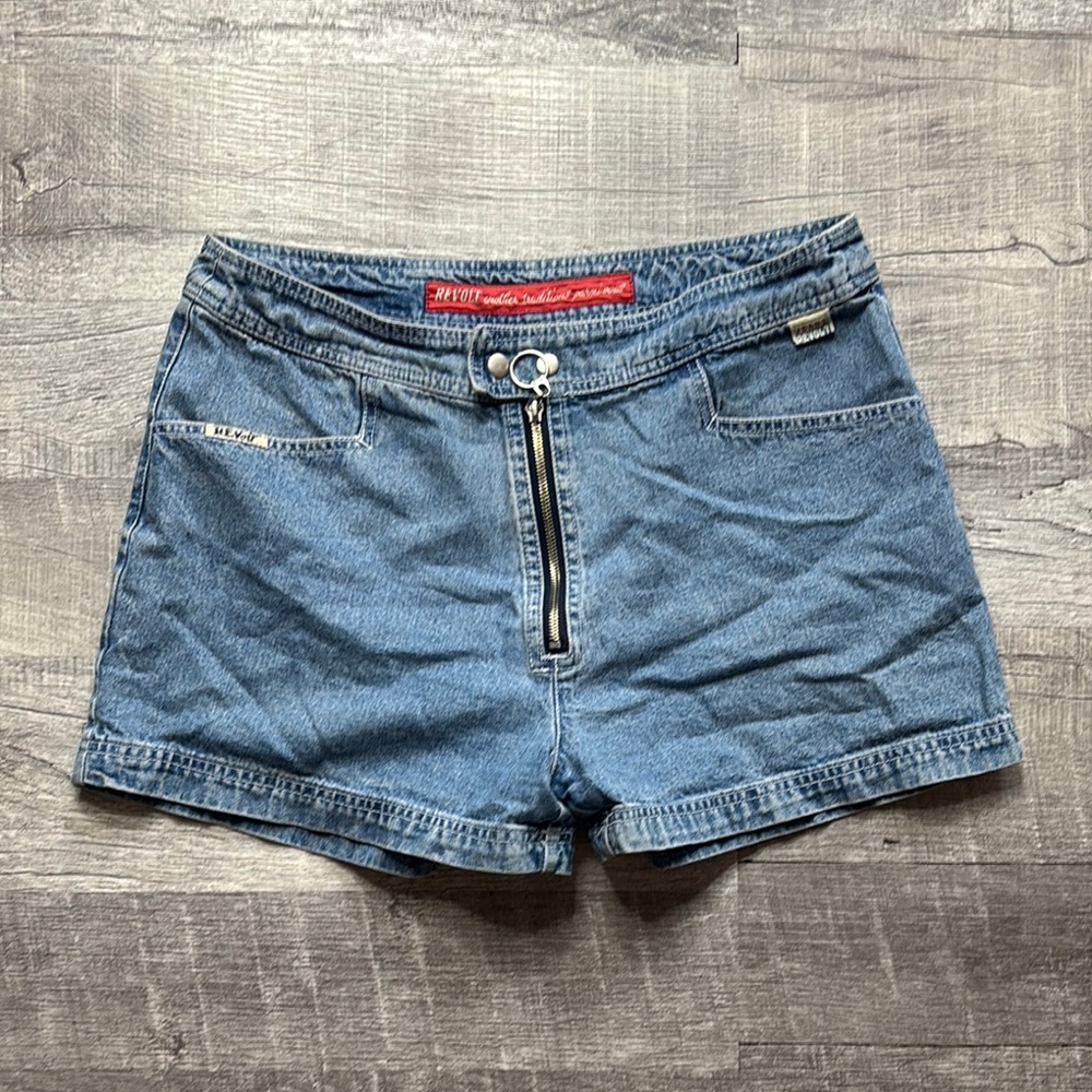 Vintage Y2K Revolt Denim Shorts